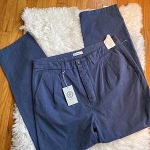 Amendi royal blue work casual pants, Size 34x32